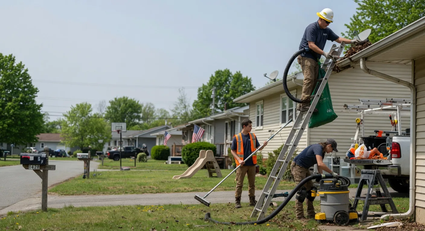 Gutter Installation in Valley View, PA near me